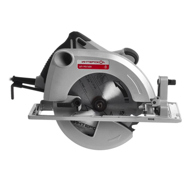 Циркулярная пила ИНТЕРСКОЛ ДП-190/1600 1600Вт 190мм 6000об/мин