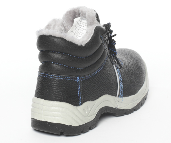 Ботинки РАБОЧИЙ SJ7088-S-W ПУ-ТПУ иск.мех с МП и МС