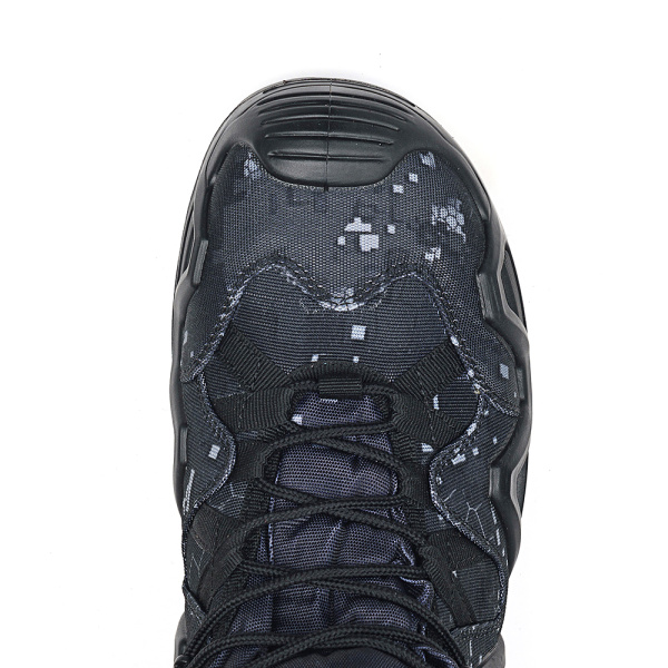 Ботинки ЛИДЕР 174 ПУ-Резина утепленные (кмф черный)