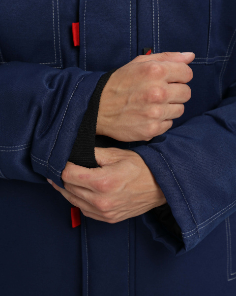 Костюм ФЛОФТ-2 зимний с ПК (т.синий/васильковый)