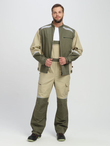 Куртка ЧЕЛСИ CH (хаки/бежевый)