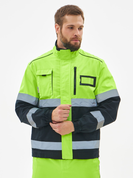 Костюм сигнальный PROFLINE SPECIALIST-1 с БР (желтый/черный)