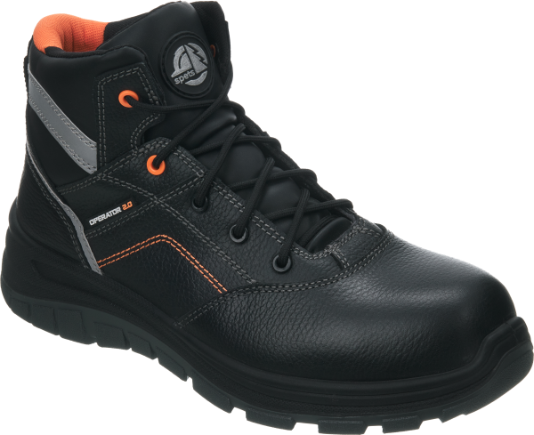 Ботинки OPERATOR 2.0 ПУ/ТПУ кожаные с КП и КС