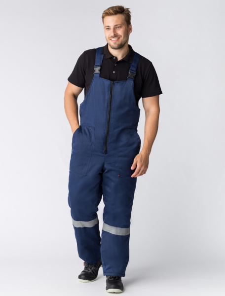 Костюм Т-УЛЬТРА-2 зимний с ПК (т.синий/васильковый)