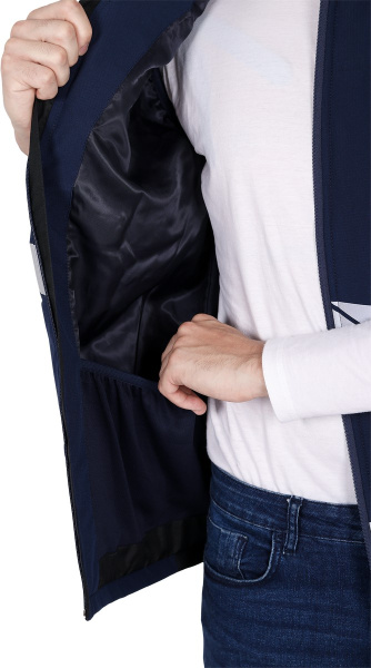 Жилет ACTIVE зимний (синий/черный)