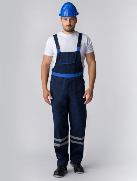 Костюм для ИТР с ПК (т.синий/васильковый)