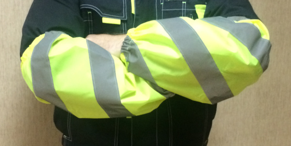 Нарукавники сигнальные