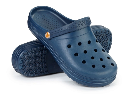 Сабо ЭВА с ремешком (т.синий)