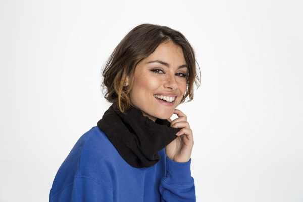 Шапка-шарф BLIZZARD с утяжкой (черный)