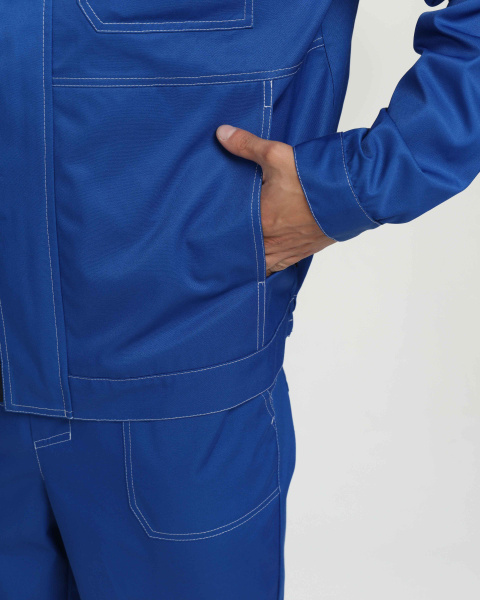 Костюм СТРОЙ-2 CH с ПК (васильковый/т.синий)