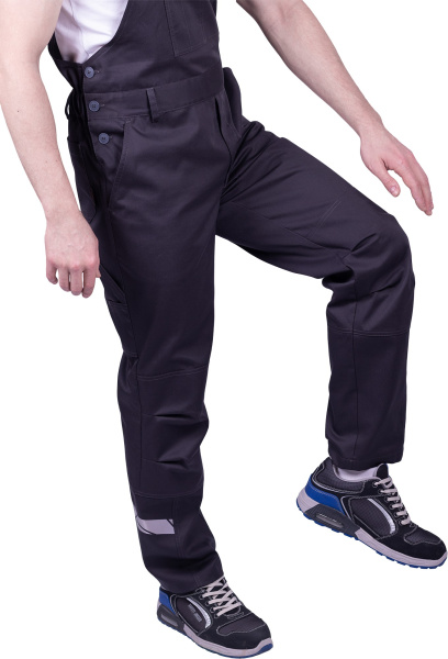 Полукомбинезон СТРОНГ (т.серый)