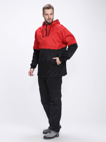 Костюм ЗАЩИТА с БР (красный/черный)