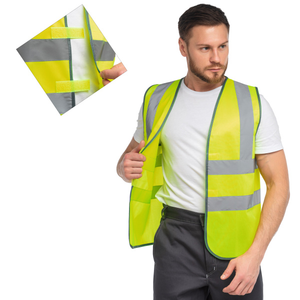 Жилет J04 сигнальный (желтый)