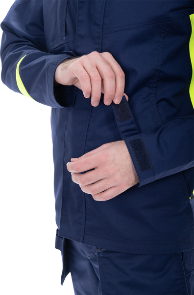 Куртка ACTIVE FLEX / АКТИВ ФЛЕКС (т.синий/флуоресцентный желтый)