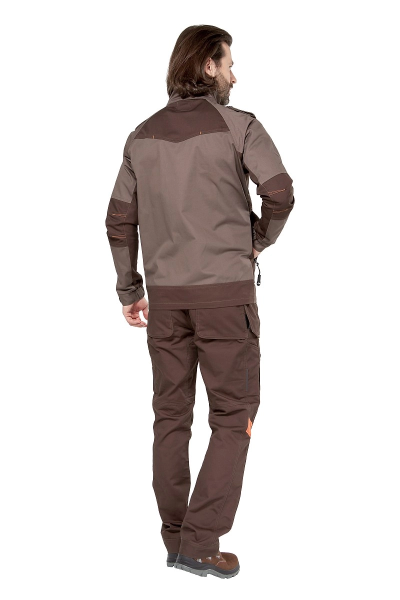 Куртка МИСТ (коричневый/бежевый)