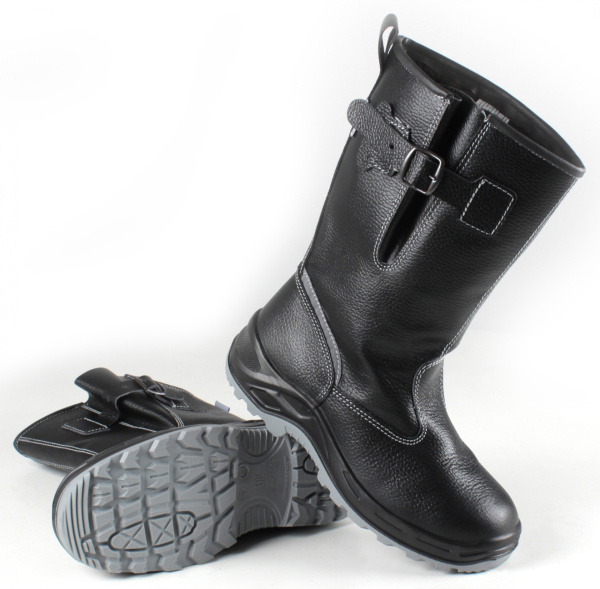 Сапоги SURA ПУ/ТПУ нат.шерсть (черный)