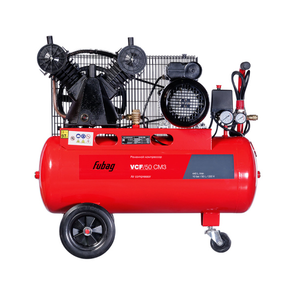 Ременной компрессор одноступенчатый FUBAG VCF/50 CM3