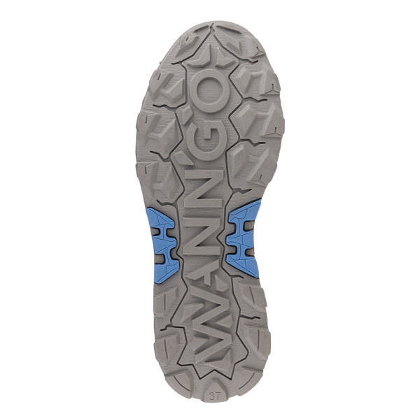 Ботинки ЛИДЕР WG9-07-LTT-2 ПУ-Резина женские (серый)