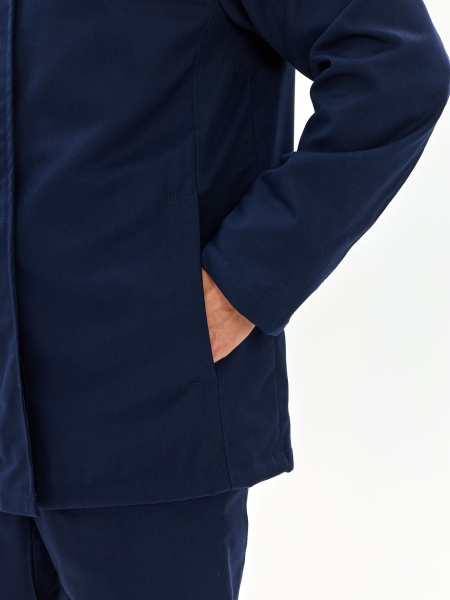 Костюм сварщика ВЕЛДСВАР-СОП 2 кл.защиты с БР (т.синий/васильковый)