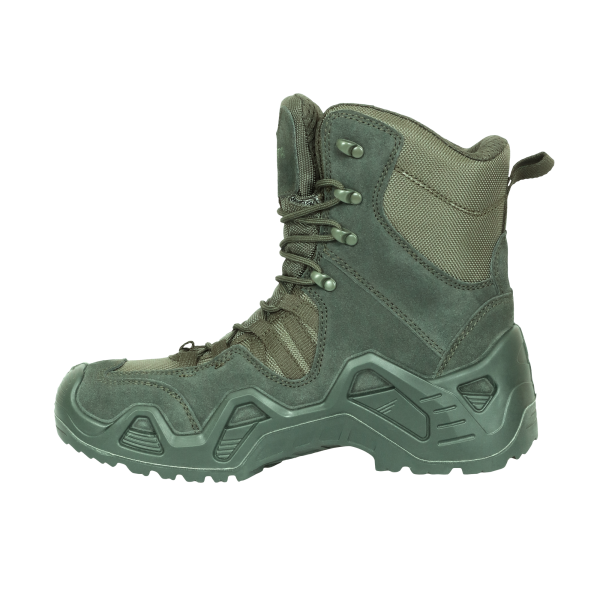 Ботинки КАБАРГА высокий берец ПУ/Нитрил (олива)