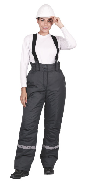 Брюки ВИРАЖ НЕО женские зимние (т.серый)