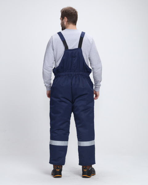 Костюм ТЕМП зимний с ПК (т.синий/васильковый)