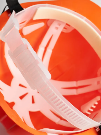 Каска защитная СТРОИТЕЛЬ (оранжевый)