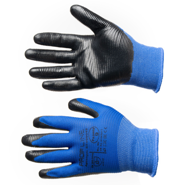 Перчатки PROFLINE SPECIALIST нейлоновые с РН-покрытием (синий)