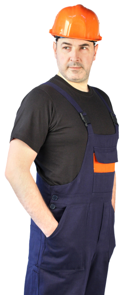 Костюм СПЕЦОВКА с СОП с ПК (синий/оранжевый)