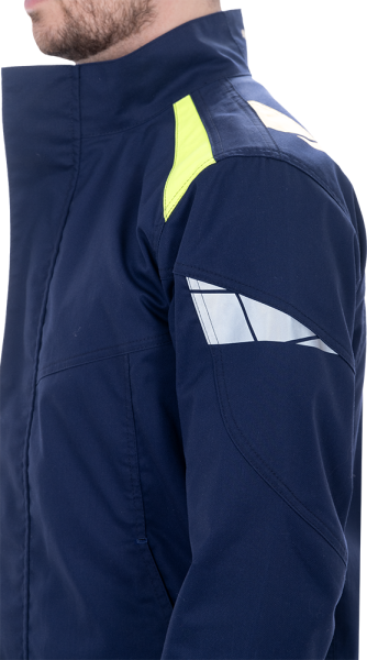 Куртка ACTIVE FLEX / АКТИВ ФЛЕКС (т.синий/флуоресцентный желтый)