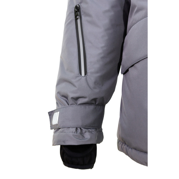 Парка Brodeks KW 204 зимняя (серый)