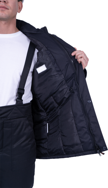 Куртка ЗАЩИТА зимняя (черный)