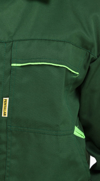 Костюм RONTA KS622 с ПК (т.зеленый/лаймовый)