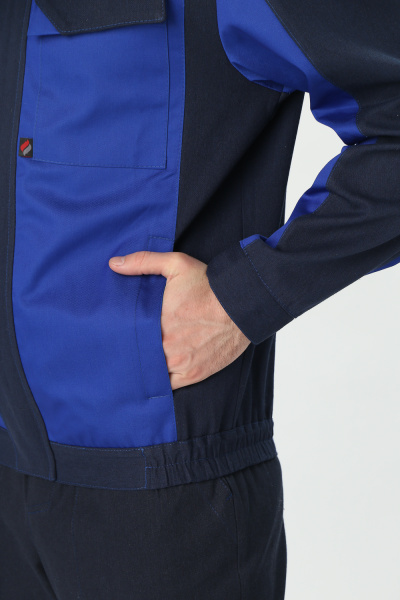 Костюм ВИРАЖ-1 с БР (т.синий/васильковый)