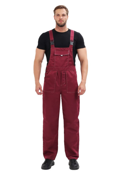 Костюм ФАВОРИТ с ПК (бордовый/св.серый)