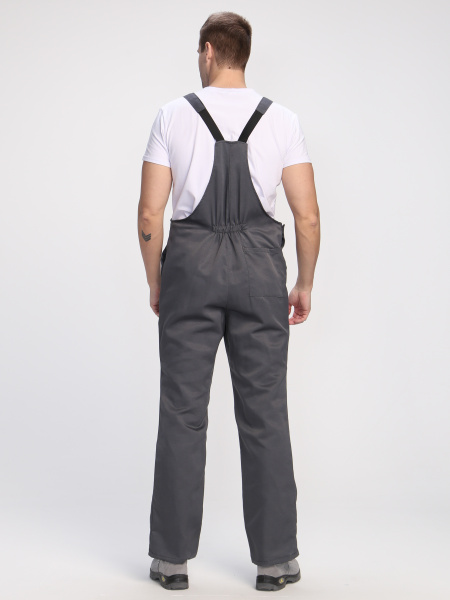 Полукомбинезон для ИТР (серый/красный)