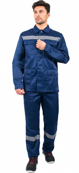 Костюм ЭКСПЕРТНЫЙ-ЛЮКС СОП с БР (т.синий)