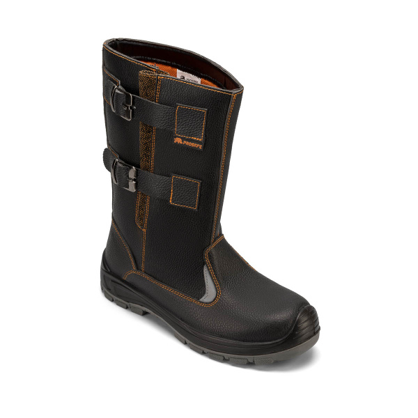 Сапоги 8719ТКВ ПУ/ТПУ и КП и КС (черный)