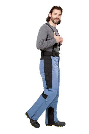 Костюм КРАНЦ-НОРД 4 зимний с БР и жилетом (маренго/черный/голубой) Костюм КРАНЦ-НОРД 4 зимний с БР и жилетом (маренго/черный/голубой)