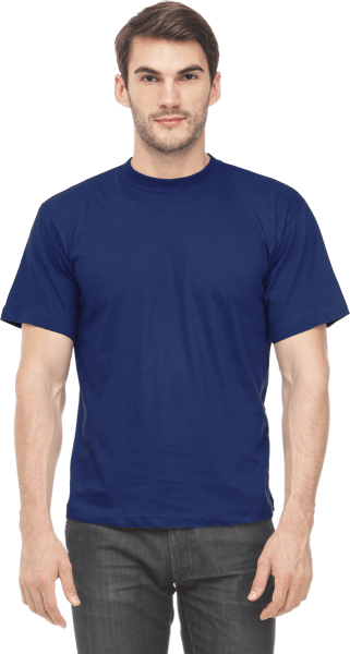 Футболка короткий рукав 160 г/м2 (т.синий)