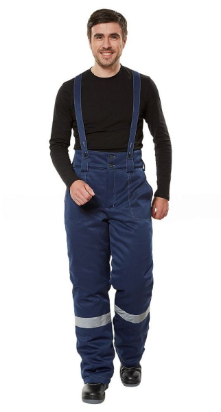 Костюм ЛЕГИОН зимний с БР (т.синий/васильковый)