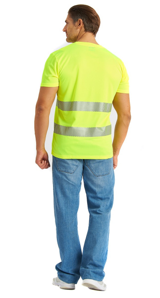 Футболка сигнальная с СОП (лимонная)