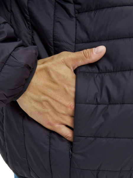 Куртка ДЕМИ стеганая зимняя (черный)