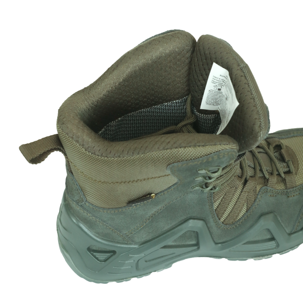 Ботинки КАБАРГА высокий берец ПУ/Нитрил (олива)