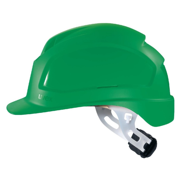 Каска защитная UVEX ФЕОС E-WR с храповиком (зеленый)