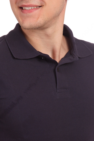 Рубашка ПОЛО унисекс (т.синий)