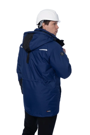 Парка BRODEKS KW 215 зимняя (синий)