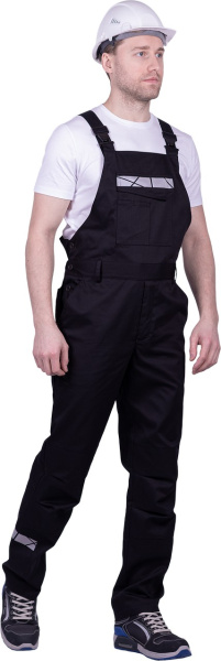Полукомбинезон СТРОНГ (черный)