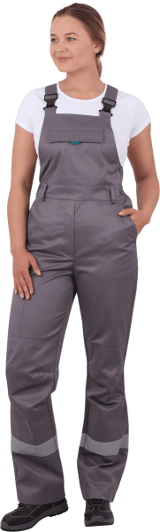 Костюм ГАЛАКТИКА женский с ПК (серый/бирюза)