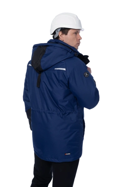 Парка BRODEKS KW 215 зимняя (синий) Парка BRODEKS KW 215 зимняя (синий)
